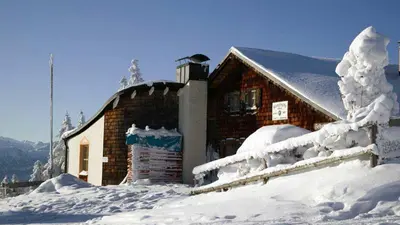 Winterliche Hörnlehütte