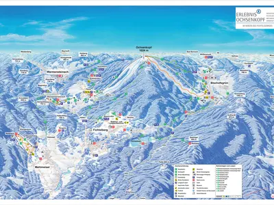 Pistenplan Bleaml Alm