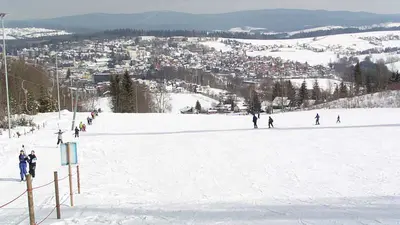 Blick auf die Piste in Freyung