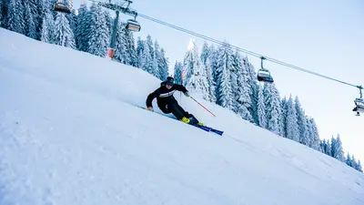 Skifahren in der Skiarena Steibis