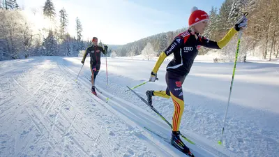 72 km Loipen laden zum Langlaufen rund um Baiersbronn ein.