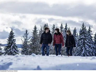 Winterwanderer © Hochschwarzwald Tourismus GmbH