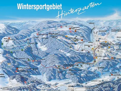 Pistenplan Skizentrum Windeck - Hinterzarten