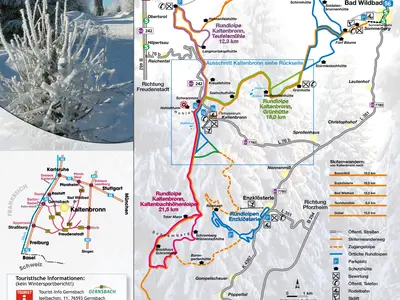 Pistenplan Enzklösterle