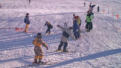 Skischule beim Dobel-Lift in Schönwald