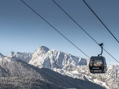 Jennerbahn im Winter © Berchtesgadener Bergbahn AG
