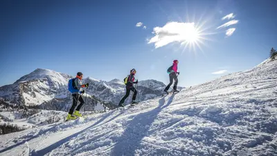 Skitourengehen am Jenner