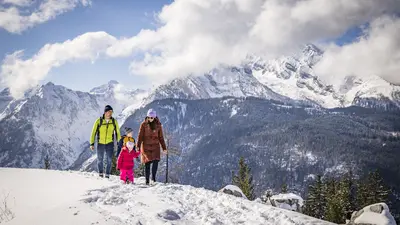 Winterwandern mit der Familie