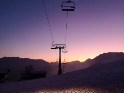Abendstimmung am Hocheck © Chiemsee-Alpenland Tourismus, Thomas Kujat