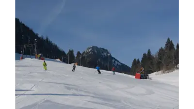 Skifahren am Hocheck