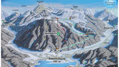 Pistenplan Wallberg