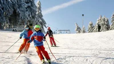 Skifahren auf der Wasserkuppe