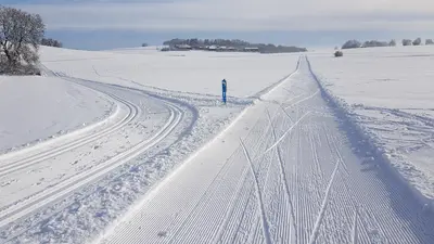 Langlaufen in Sonnenbühl