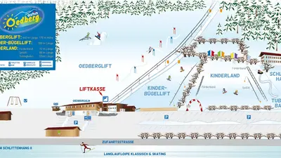 Pistenplan Oedberg