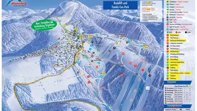 Pistenplan Skikarussell Altastenberg