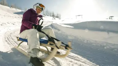 Rodler in Hochschwarzeck