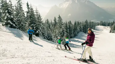 Skifahren am Hochschwarzeck
