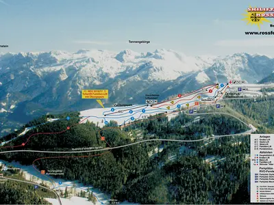 Pistenplan Rossfeld