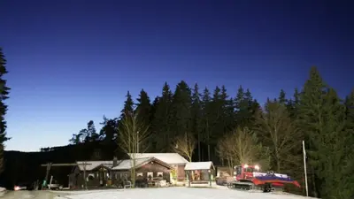 Skihütte am Hesselbacher Gletscher