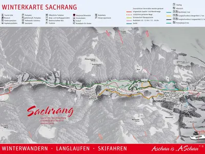 Pistenplan Sachrang