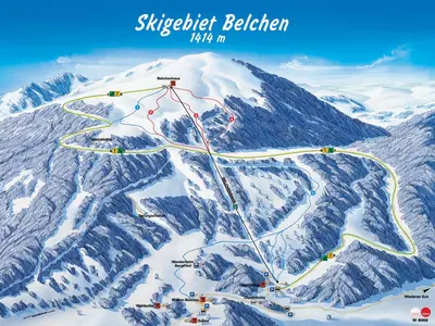 Pistenplan Belchen