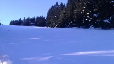 Frische Piste am Pröller