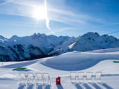 Blick auf den Easy Park im Skigebiet Fellhorn-Kanzelwand © Oberstdorf/Kleinwalsertal Bergbahnen