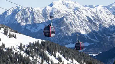 Fellhornbahn II im Skigebiet Fellhorn-Kanzelwand
