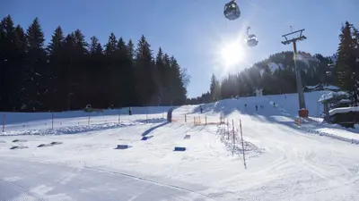 Söllis Minipark bei Sonnenschein