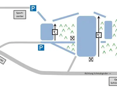 Pistenplan Am Gründelwald - Jöhstadt