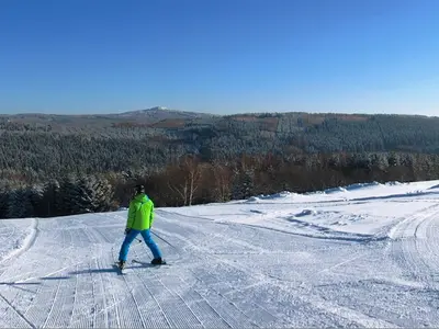 Blick auf die Piste Am Gründelwald © Skiclub Edelweiß