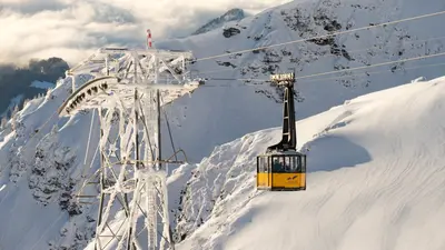 Gondelbahn im Skigebiet Kleinwalsertal-Oberstdorf