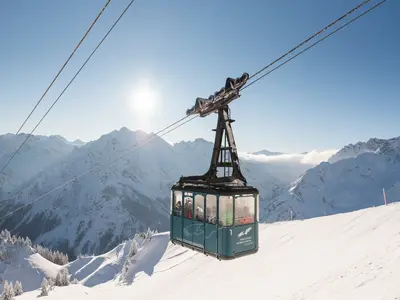 Gondel in der Morgensonne © OBERSTDORF·KLEINWALSERTAL BERGBAHNEN