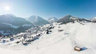 Traumhafter Blick auf das Heuberg-Gebiet
