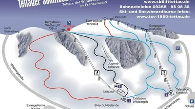 Skiplan Skilift Tettau