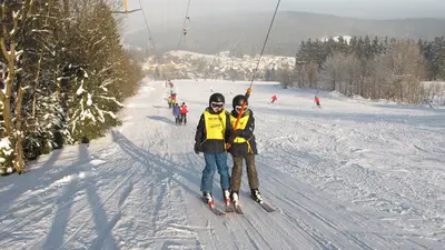 Schlepplift der Tettauer Skilifte