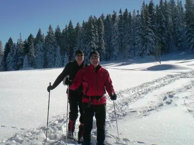 Schneeschuhwanderer © Tourismusbüro Thurmansbang