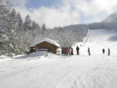 Hütte an der Talstation Lift II © Ötzlifte