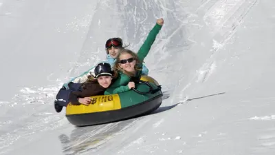 Snowtubing am Kessellift Inzell