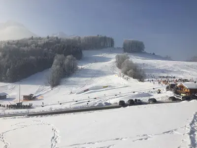 Blick auf die familienfreundliche Pisten der Kessellifte © Kesselalm / Kessel-Lifte.de