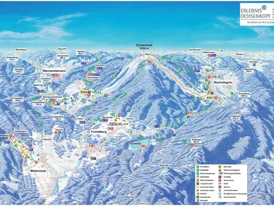 Pistenplan Skischaukel Hempelsberg und Geiersberg