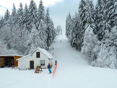 Pistenplan Skihang an der Rauschenbachmühle - Arnsfeld