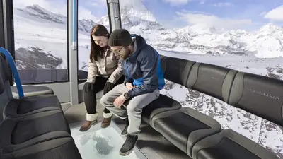 Crystal Ride-Gondeln mit gläsernem Boden