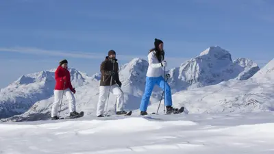 Schneeschuhwanderung auf Muottas Muragl
