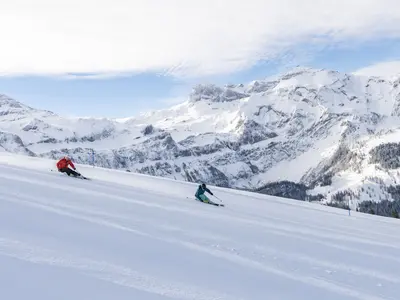 Skigebiet Adelboden © Skiregion Adelboden-Lenk / Stephan Boegli