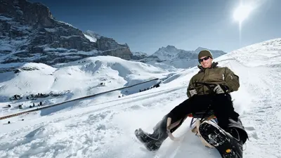 Eiger Run Schlittelfahrt