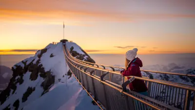 Peak Walk am Glacier 3000