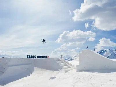 Snowpark Crans Montana © Olivier Maire