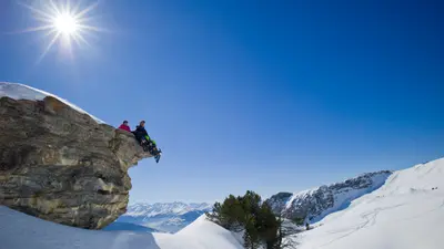 Skigebiet Crans Montana 