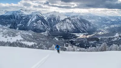 Freeriden bei Leukerbad